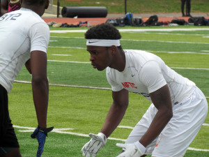 Taylor competing in the 2014 NFTC in Washington, DC