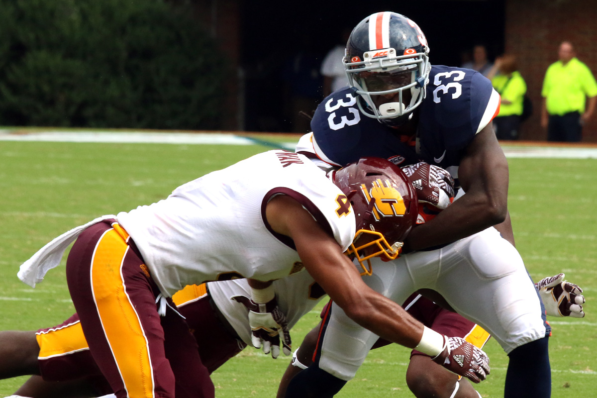 Olamide Zaccheaus is expected to be among UVA's top receivers.