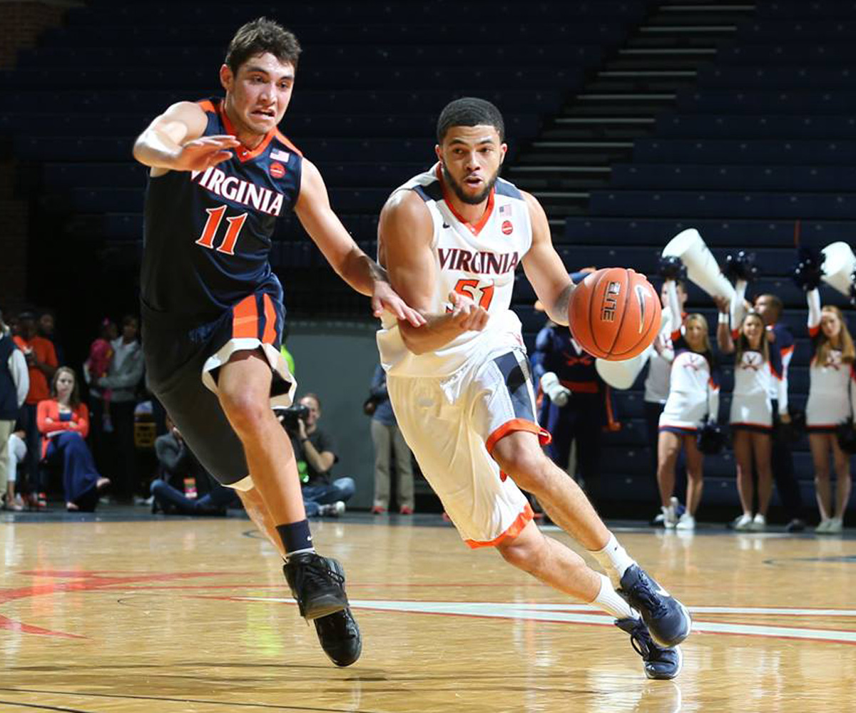 The Virginia basketball team held a scrimmage Sunday.