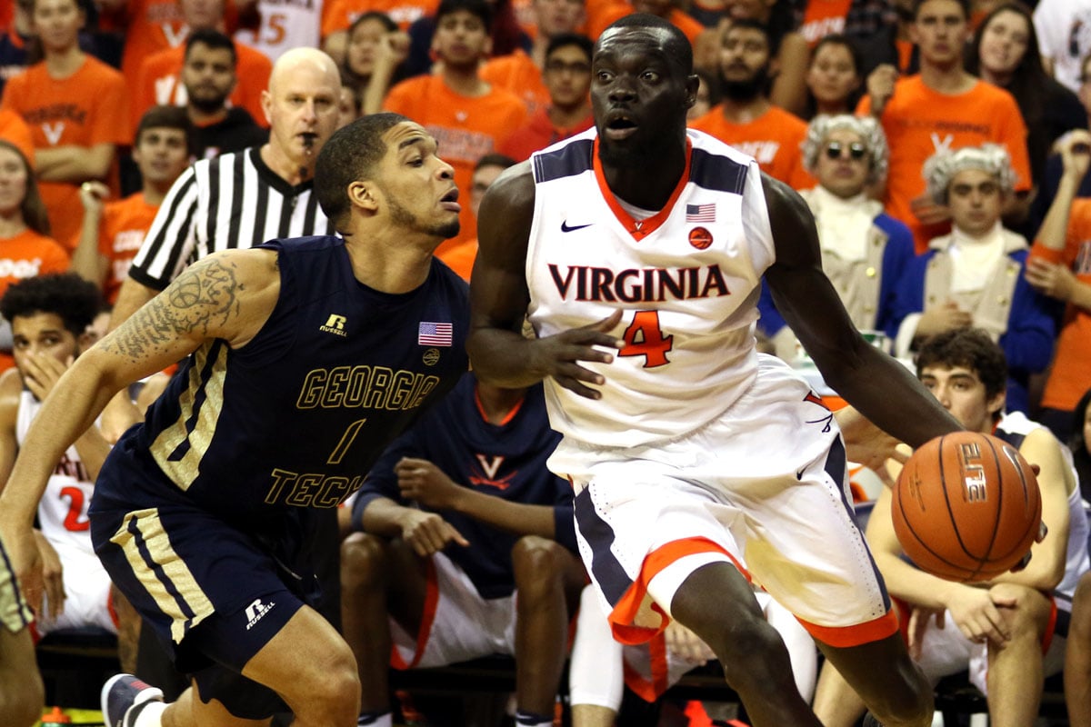 The Virginia basketball team improved to 15-3 on the season.