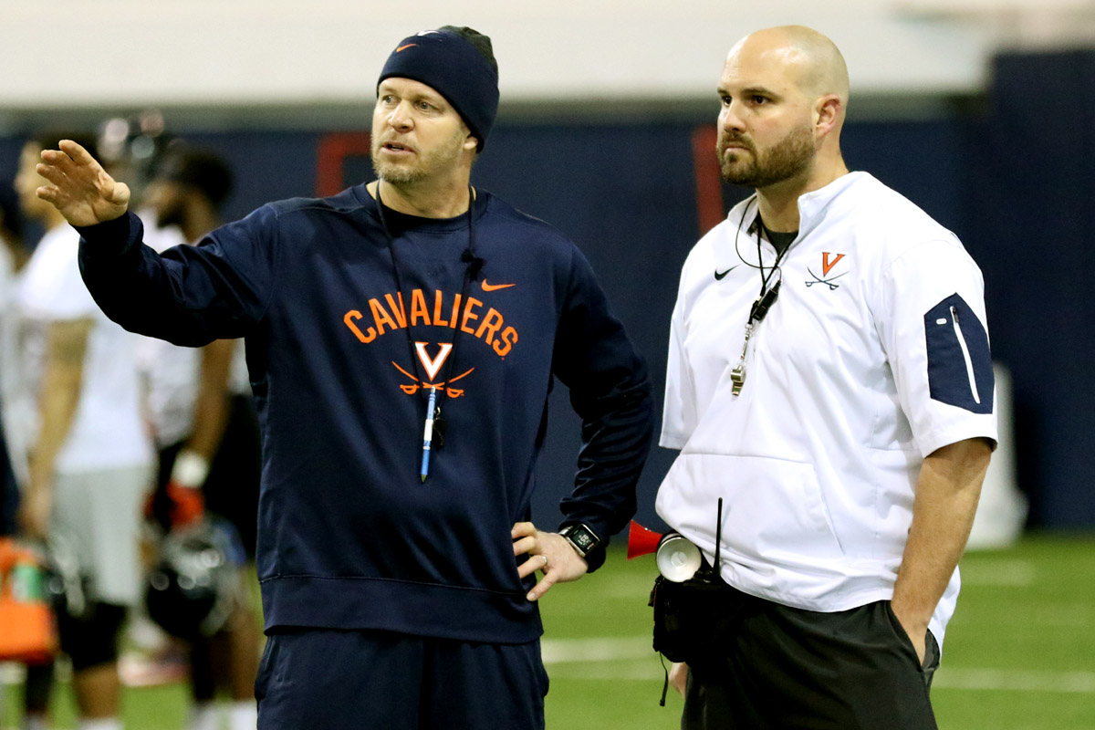 Bronco Mendenhall's Virginia football team remains on the recruiting trail.