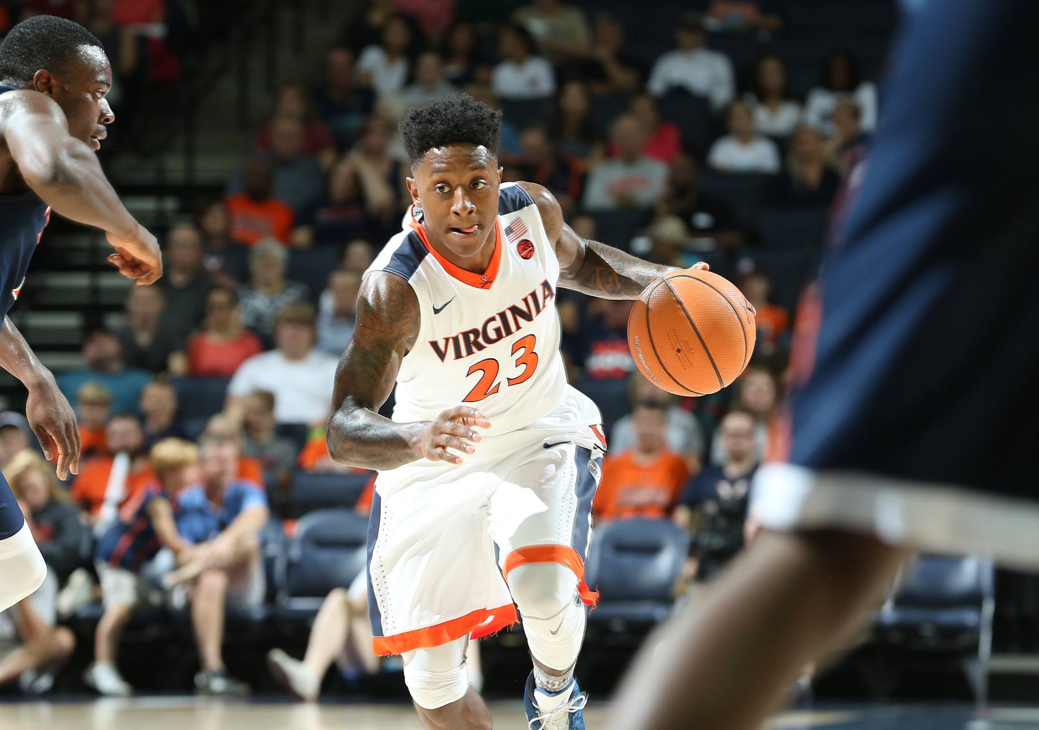 The Virginia basketball program has won an NCAA Tournament game in four straight seasons.
