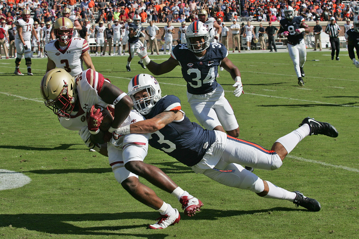 The Virginia football is 2-0 on the road this season.