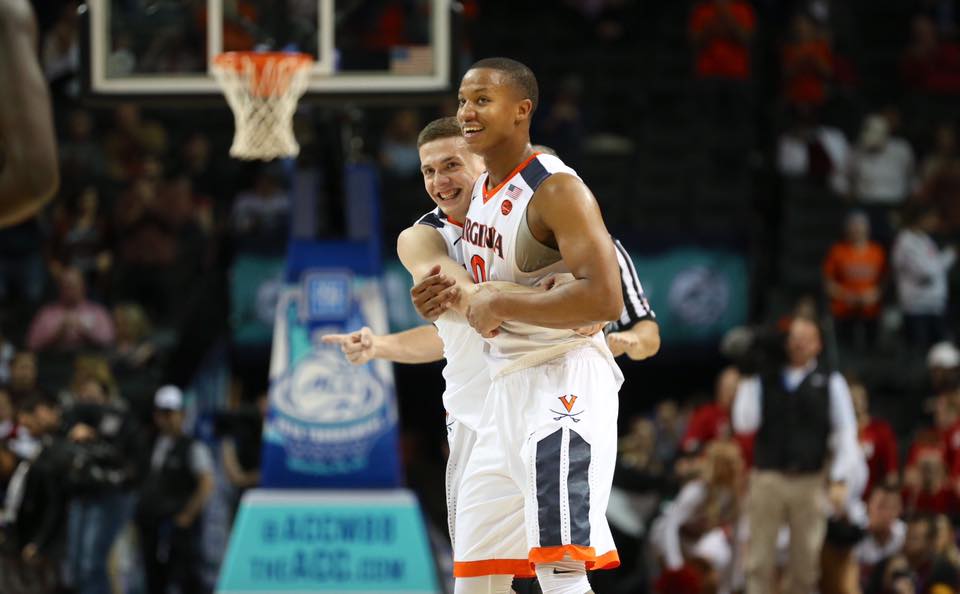 Virginia advanced to the ACC Tournament Semifinals for the fourth time in five years.