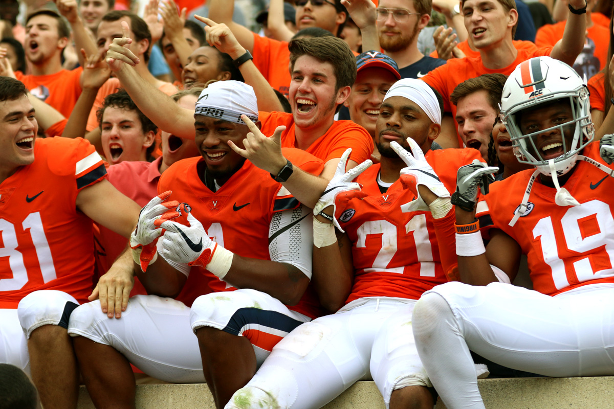The Hoos are 3-1 this season.