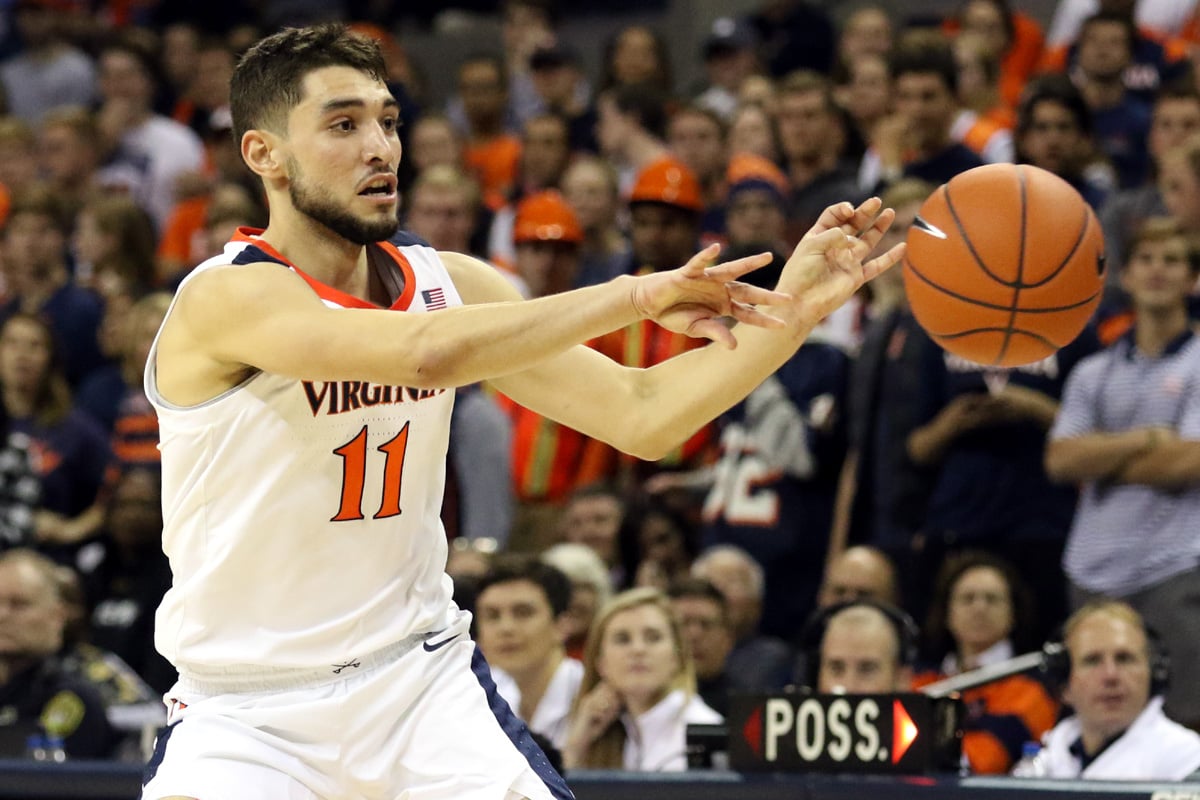 Virginia opened with a 73-42 win against Towson.