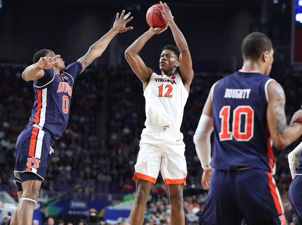 Virginia won it all, but it almost ended in the semifinals.