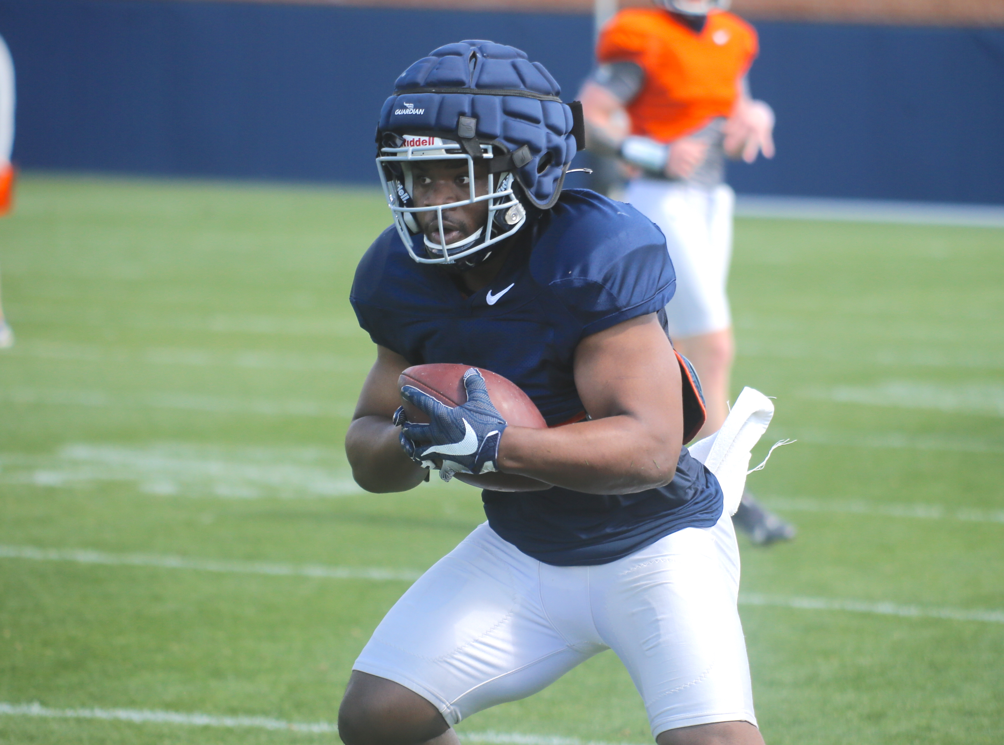 Virginia has a "fierce" competition going at running back per Bronco Mendenhall.