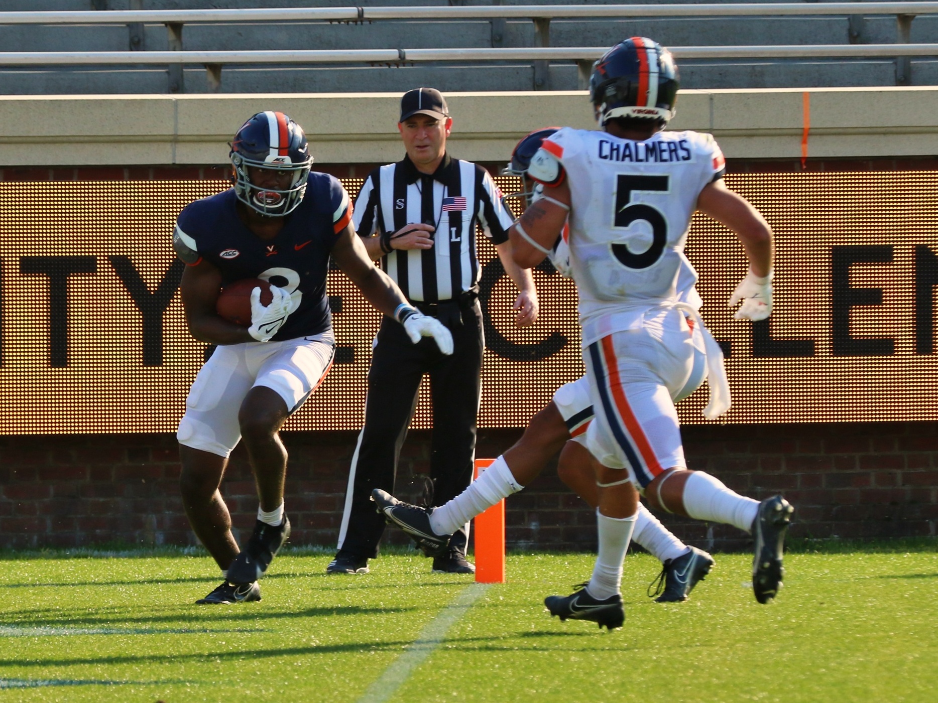 Blue Tops White In Virginia Spring Game